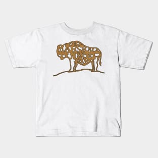 Marshall Tucker Band Bison Kids T-Shirt